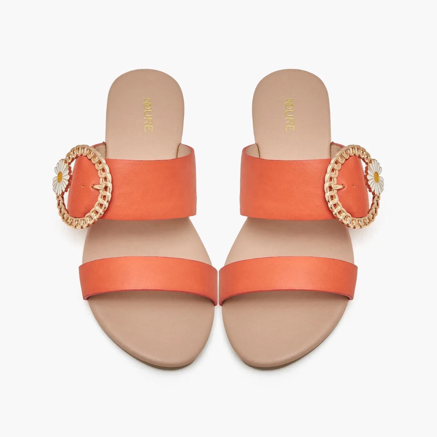 Floral Trim Women's Chappals