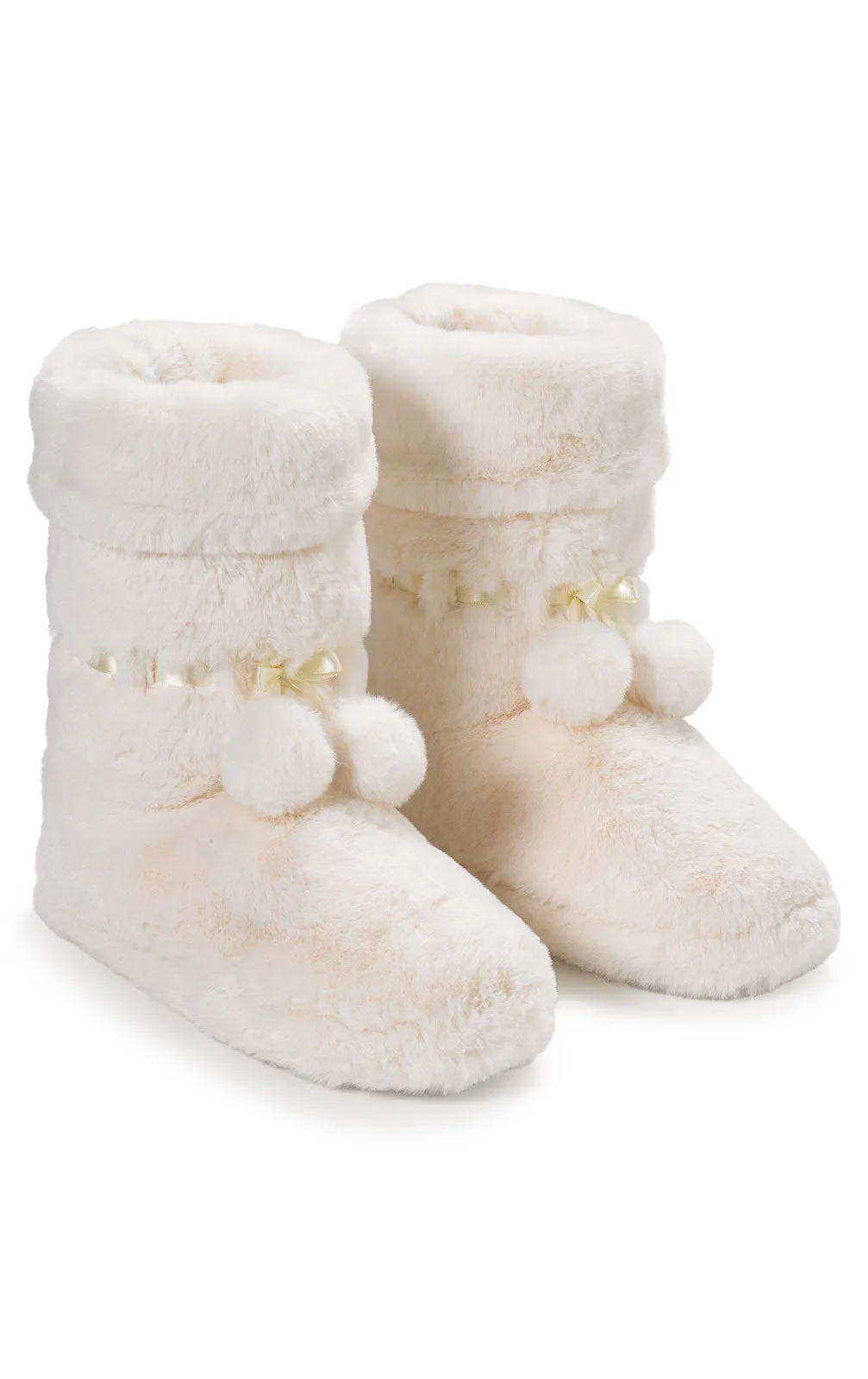 Fuzzy Wuzzies Bootie Adult Slippers