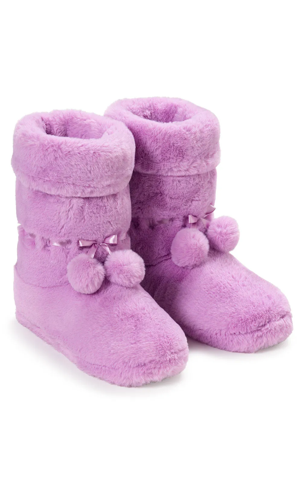 Fuzzy Wuzzies Bootie Adult Slippers