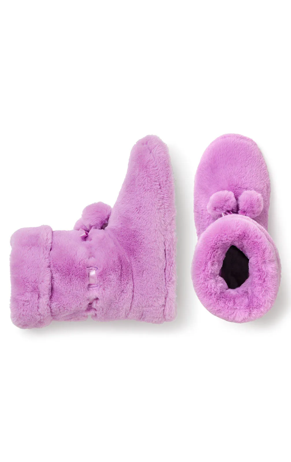 Fuzzy Wuzzies Bootie Adult Slippers