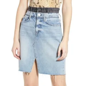 HUDSON Rebound Lulu Jean Skirt