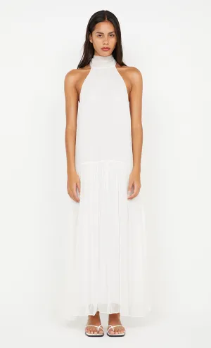 INKA HIGH NECK DRESS - IVORY