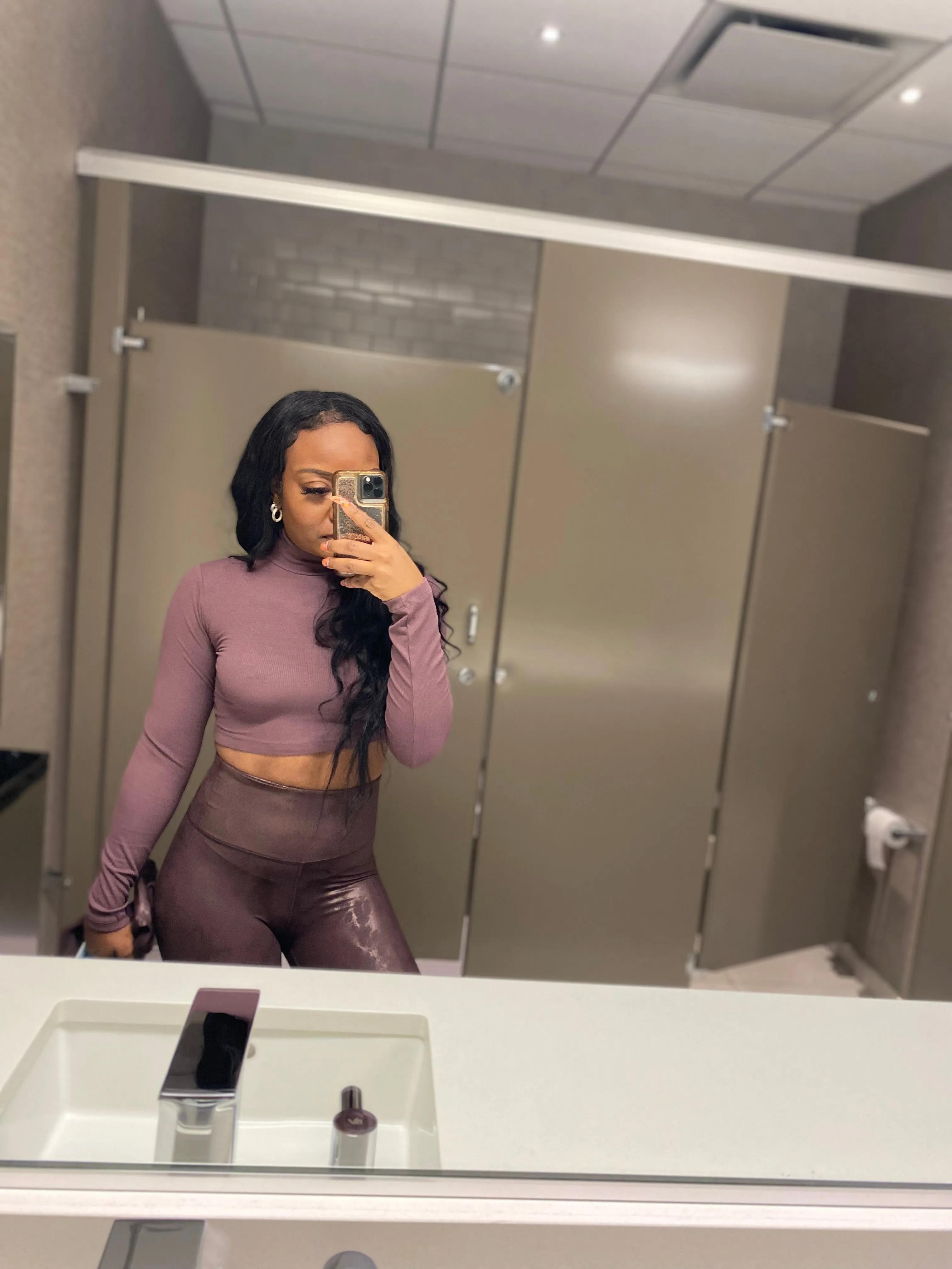 Issa Cropped Turtleneck