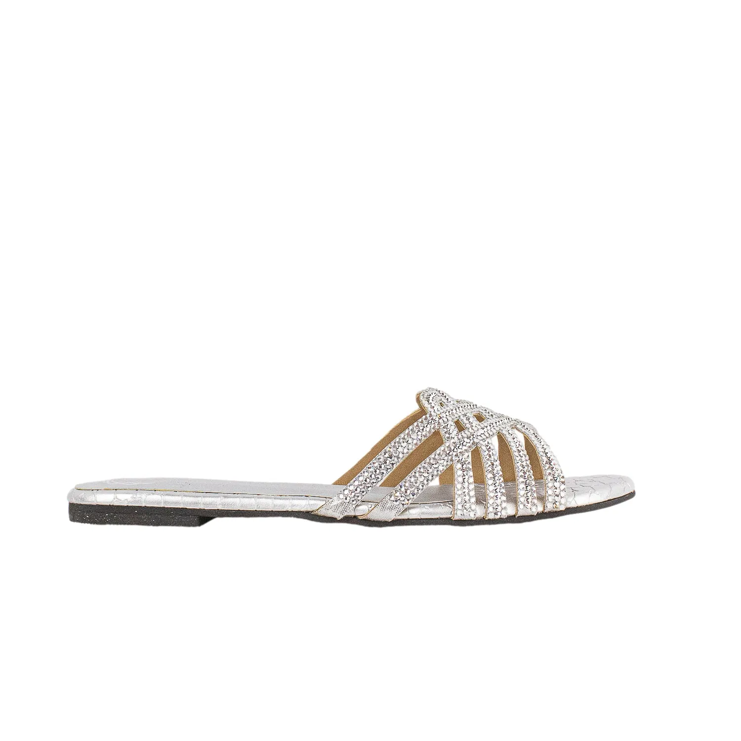 Jamilah Flats S137F - Silver