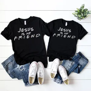 Jesus Is My Friend Bella Canvas Tee – Faith Meets Friends TV Show-Inspired Design