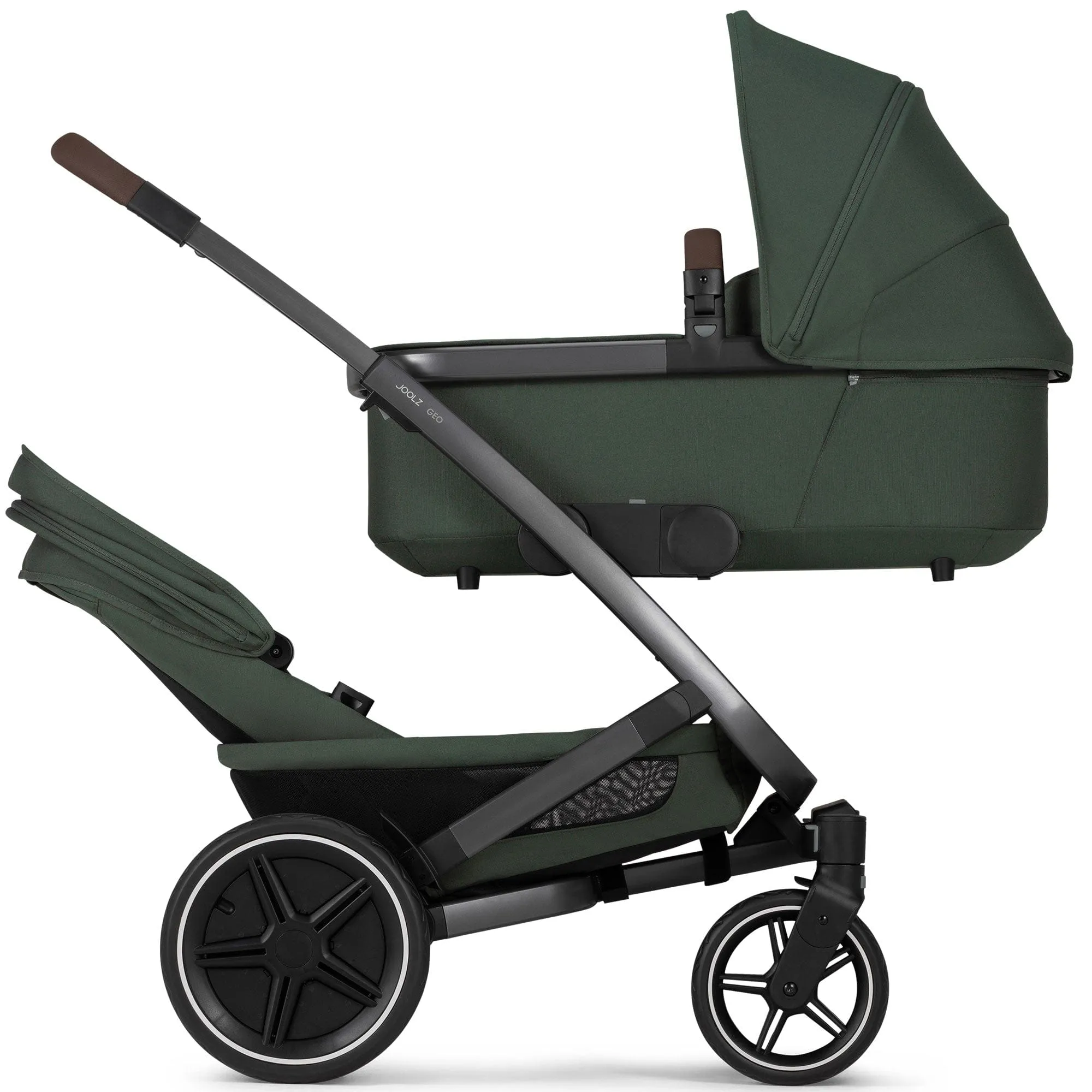 Joolz Geo3 Duo Seat in Forest Green