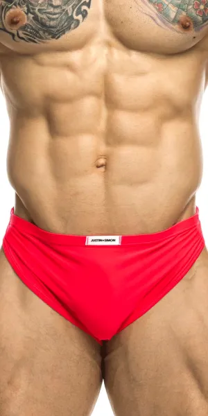 Justin Simon Xsj09 Running Shorts Coral