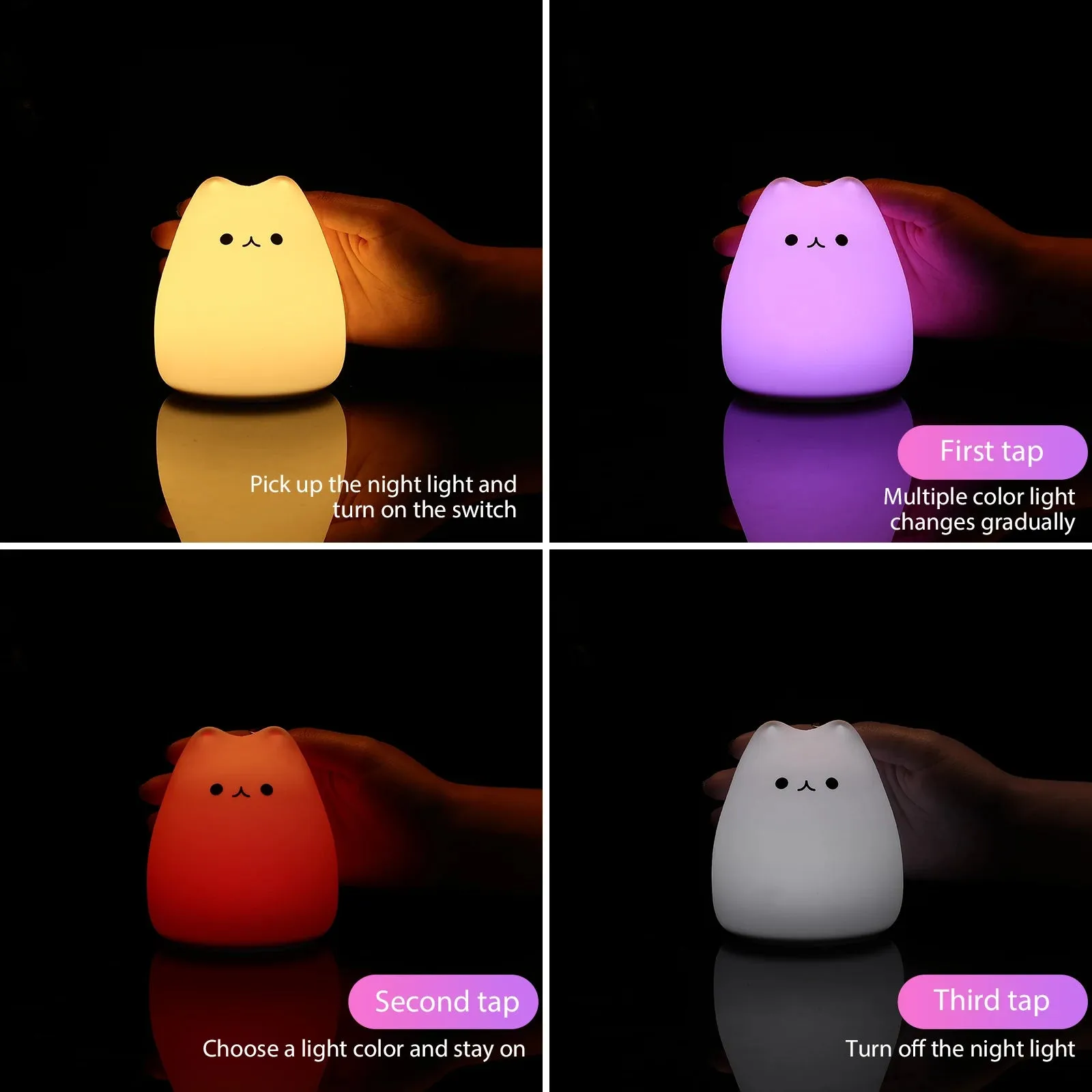 Kawaii Dream Cat Night Light