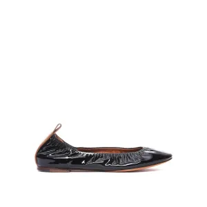 LANVIN Leather Ballerina Flats