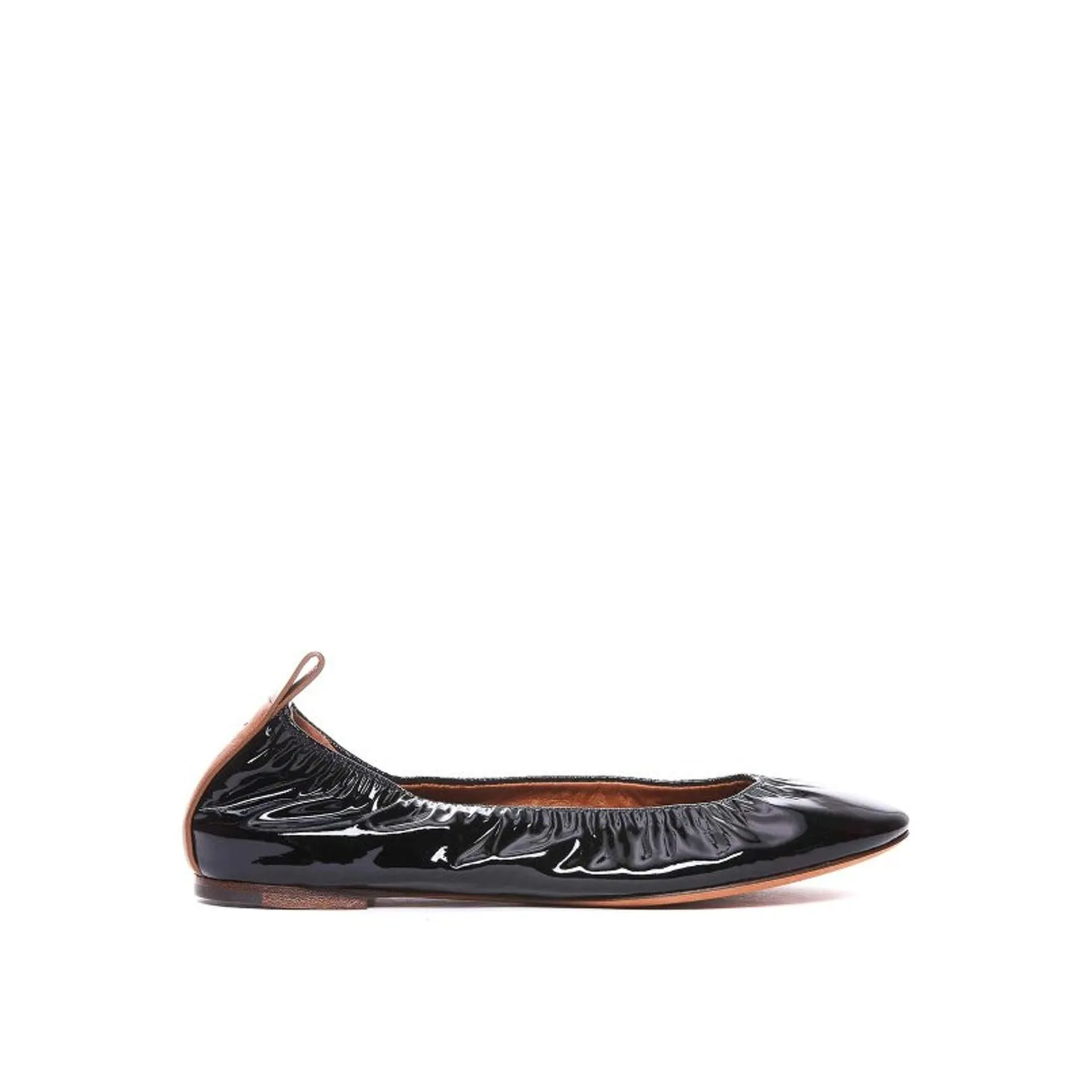 LANVIN Leather Ballerina Flats