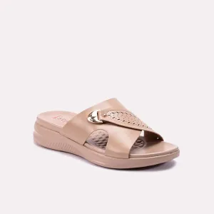Leslie Light Brown Comfy Slippers 0412729