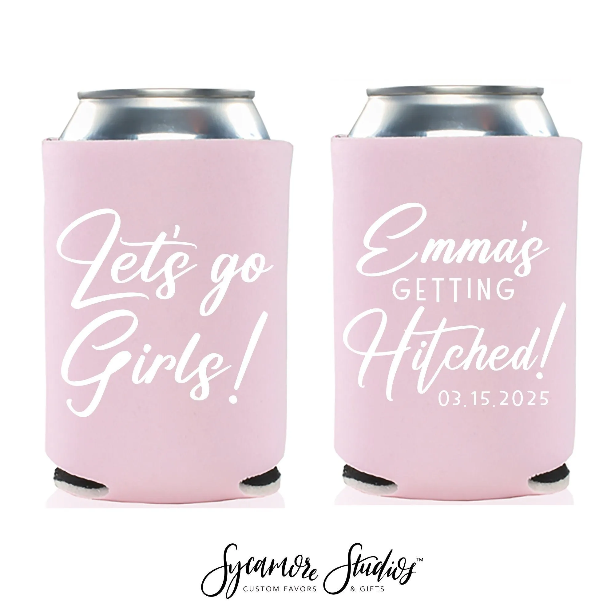 Let's Go Girls - Bachelor / Bachelorette Can Cooler #14R