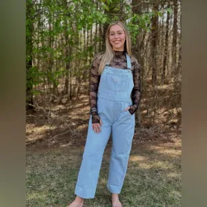 Levi’s Vintage Women's Light Blue Denim Overalls
