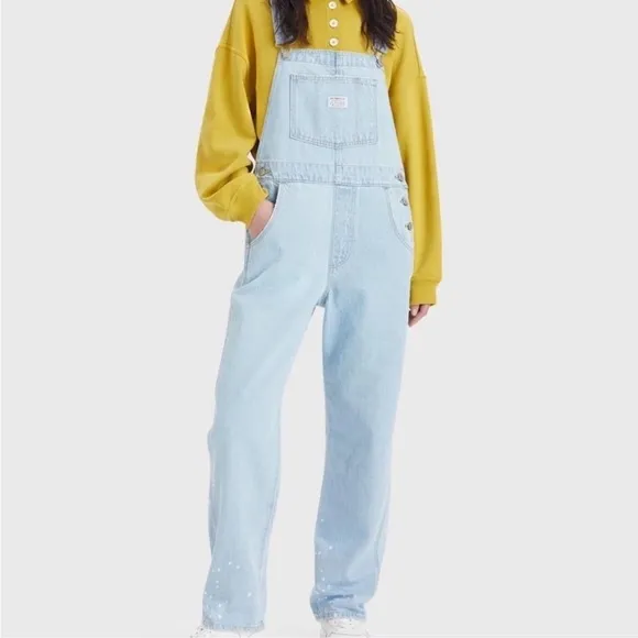 Levi’s Vintage Women's Light Blue Denim Overalls