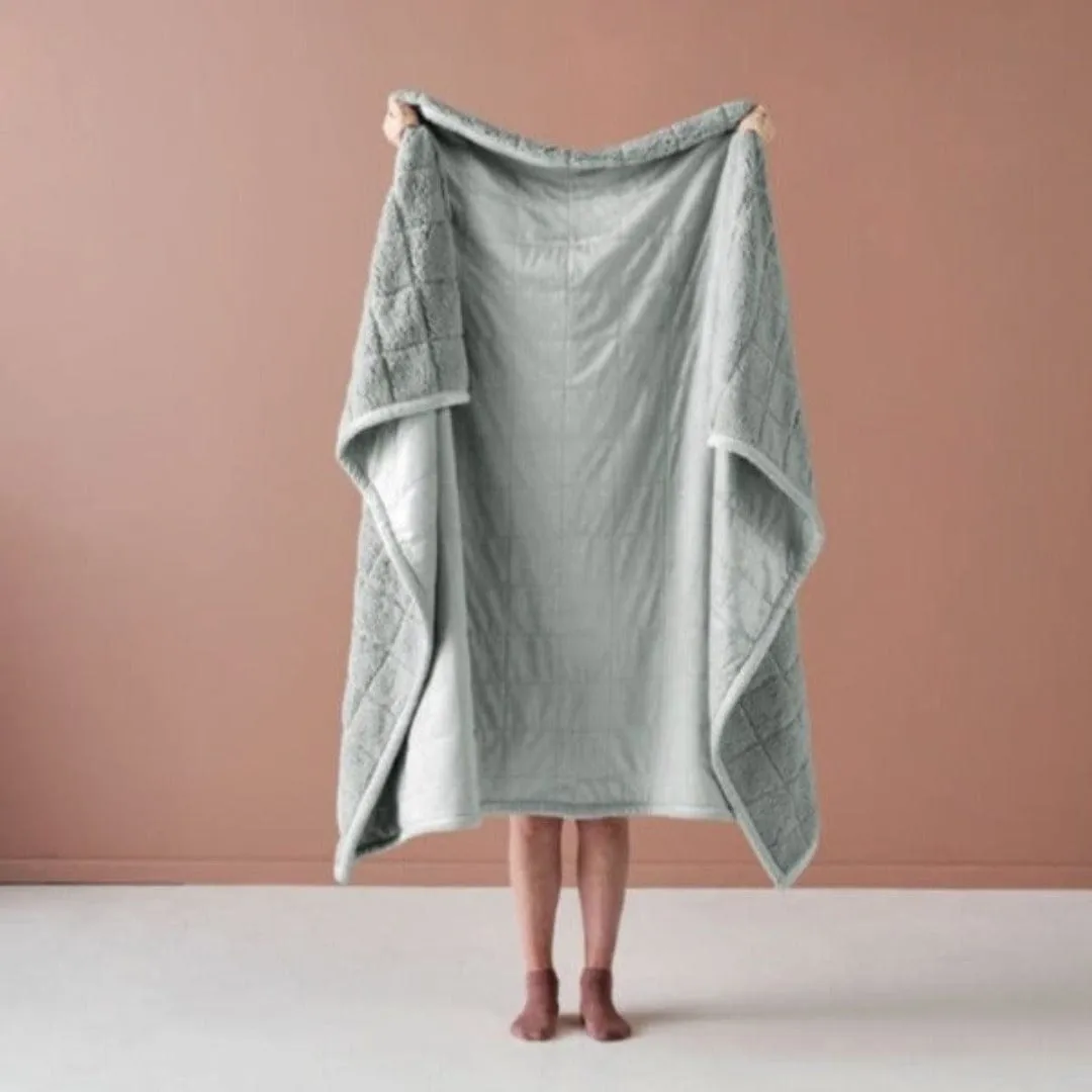 Linen House Bray Throw 150x200 Silver