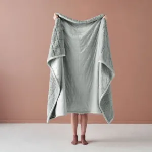 Linen House Bray Throw 150x200 Silver