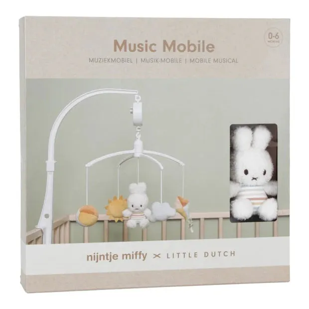 Little Dutch X Miffy Mobile - Vintage Sunny Stripes