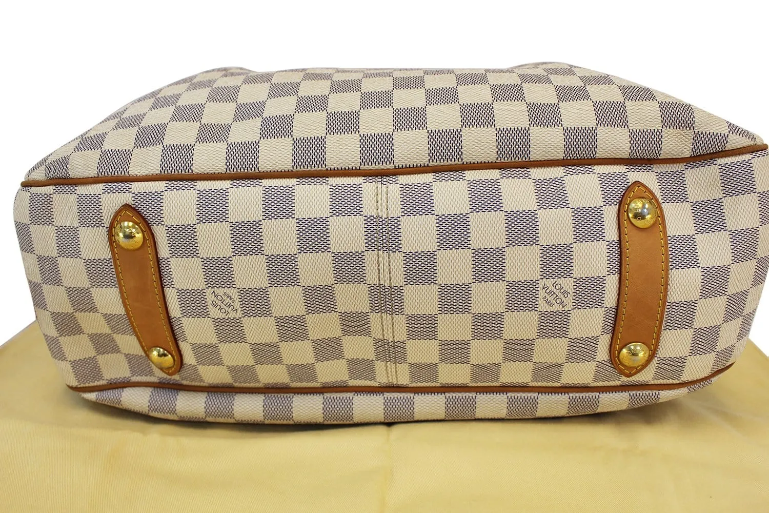 LOUIS VUITTON Damier Azur Siracusa GM Shoulder Handbag