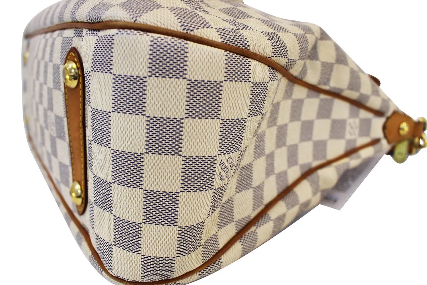 LOUIS VUITTON Siracusa GM Damier Azur  Shoulder Handbag