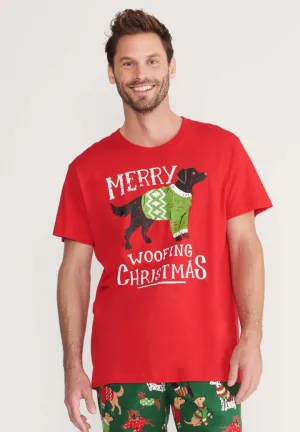 Men’s Merry Woofin Christmas Tee