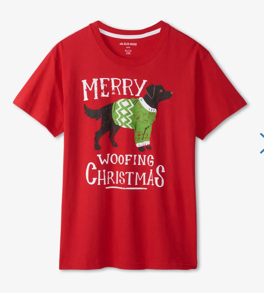 Men’s Merry Woofin Christmas Tee