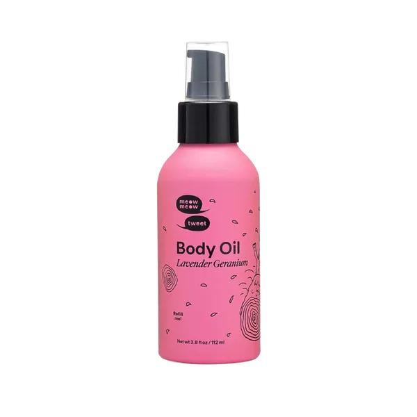 Meow Meow Tweet Lavender Geranium Body Oil