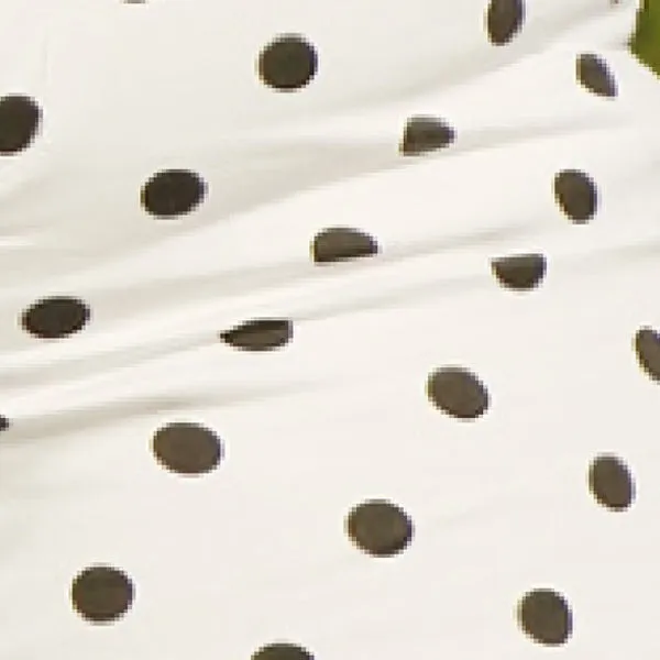 Mid Rise Polka Dot Shorts