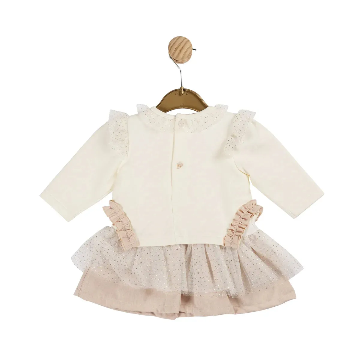 Mintini Ivory / Gold Heart Dress