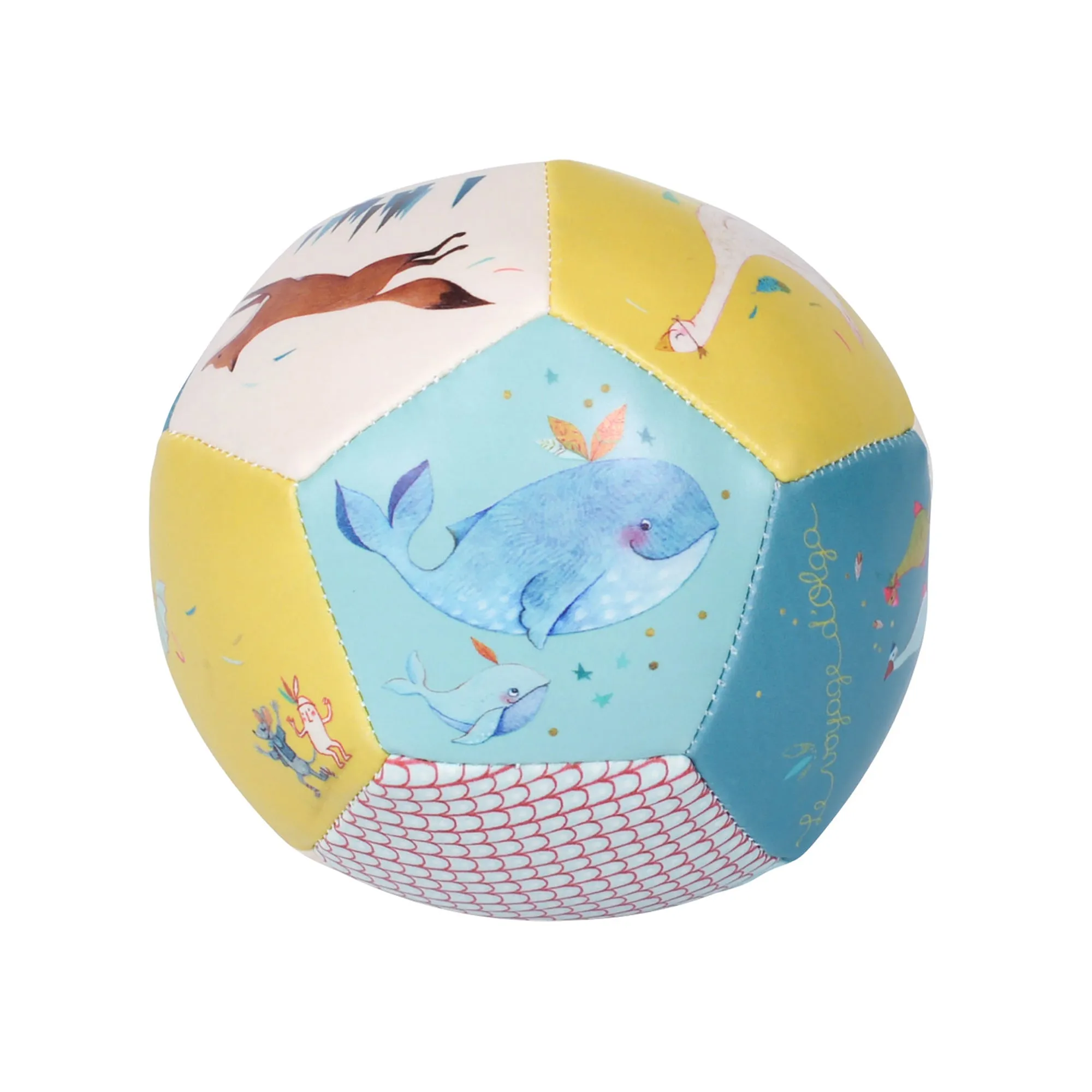 Moulin Roty Le Voyage d'Olga Soft Baby Ball