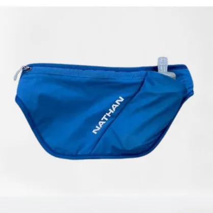 Nathan Pinnacle FeatherLite Belt - Sailor Blue/Reflective Silver