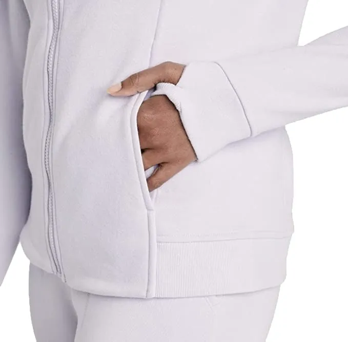 New Women's Fleece Full Zip Hooded Sweatshirt - All in Motion M NWT LAVENDER Sz M
