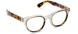 Olympia (Blue Light): Clear/Tokyo Tortoise / Reading / 1.50