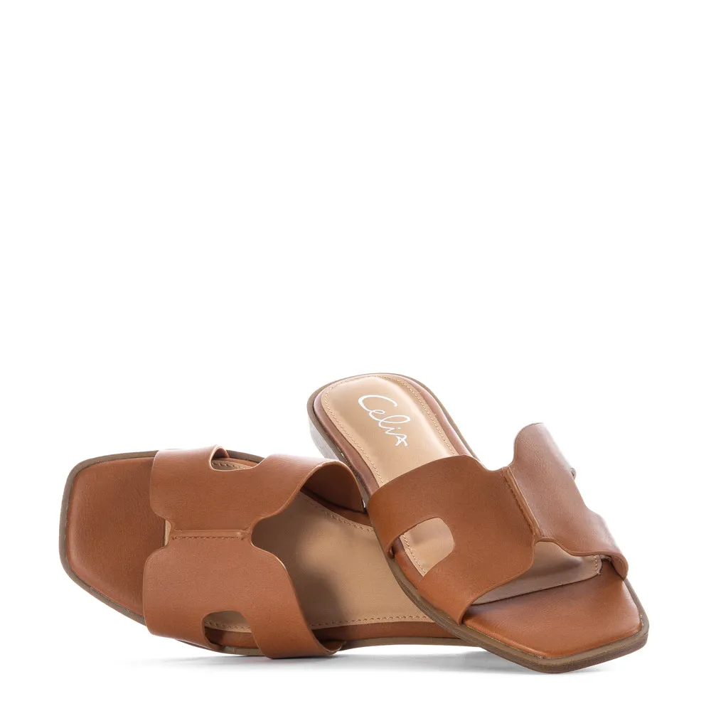 Papaya H Band Slide - Womens