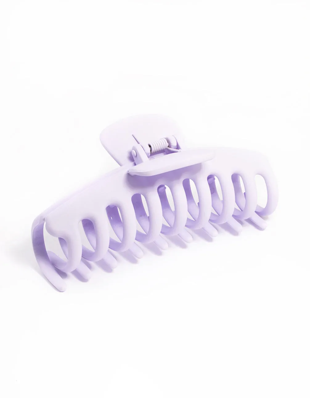 Pastel Lilac Large Barrel Claw Clip