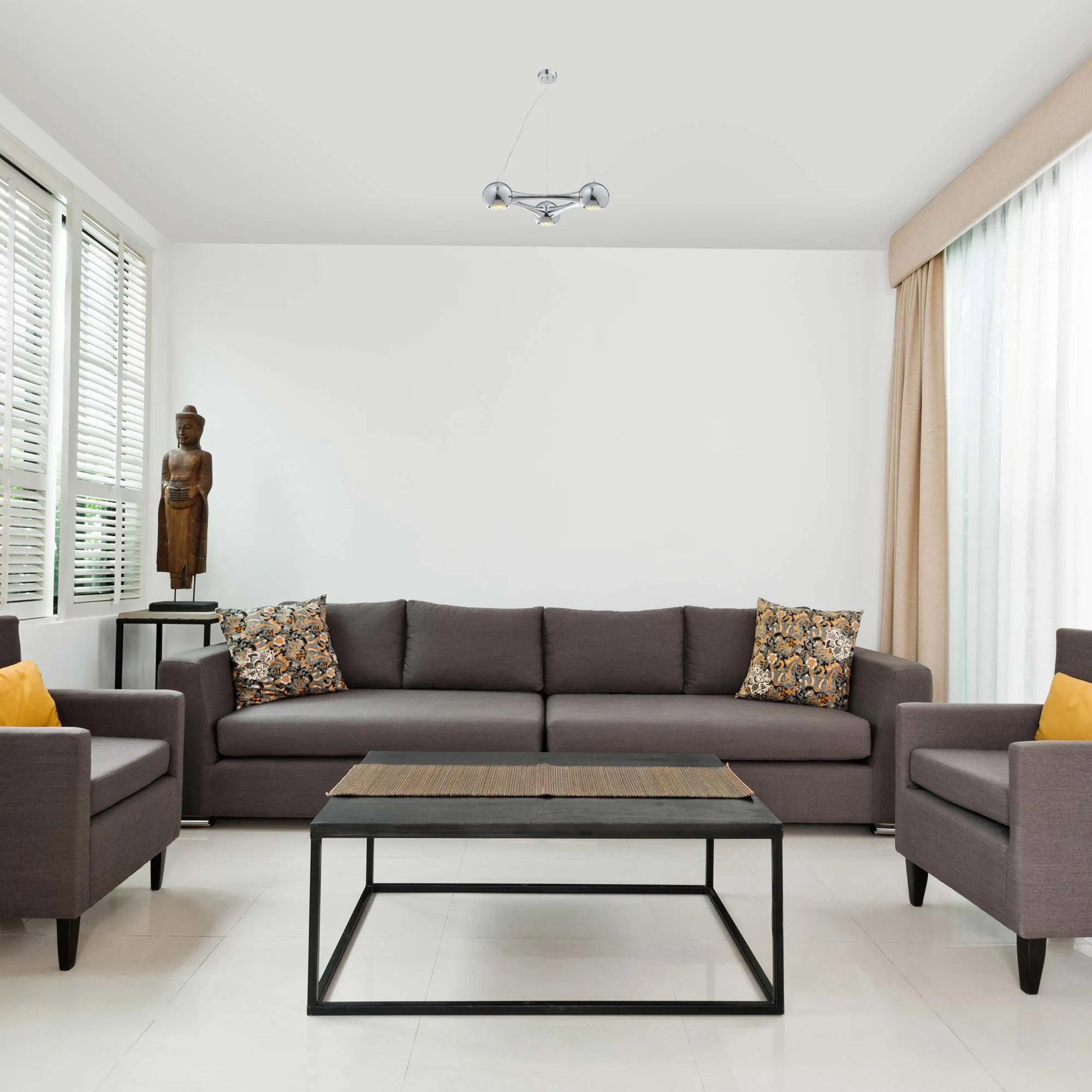 Perivale 3, 5, 6, 9, 12 Arm plus 5 Bar Pendant LED Light