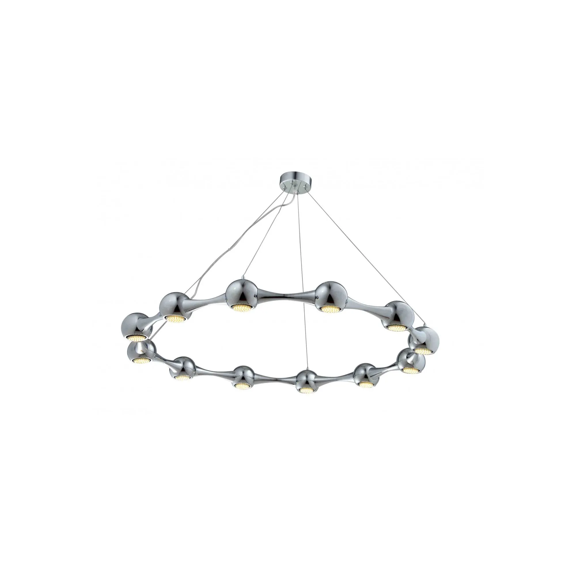 Perivale 3, 5, 6, 9, 12 Arm plus 5 Bar Pendant LED Light