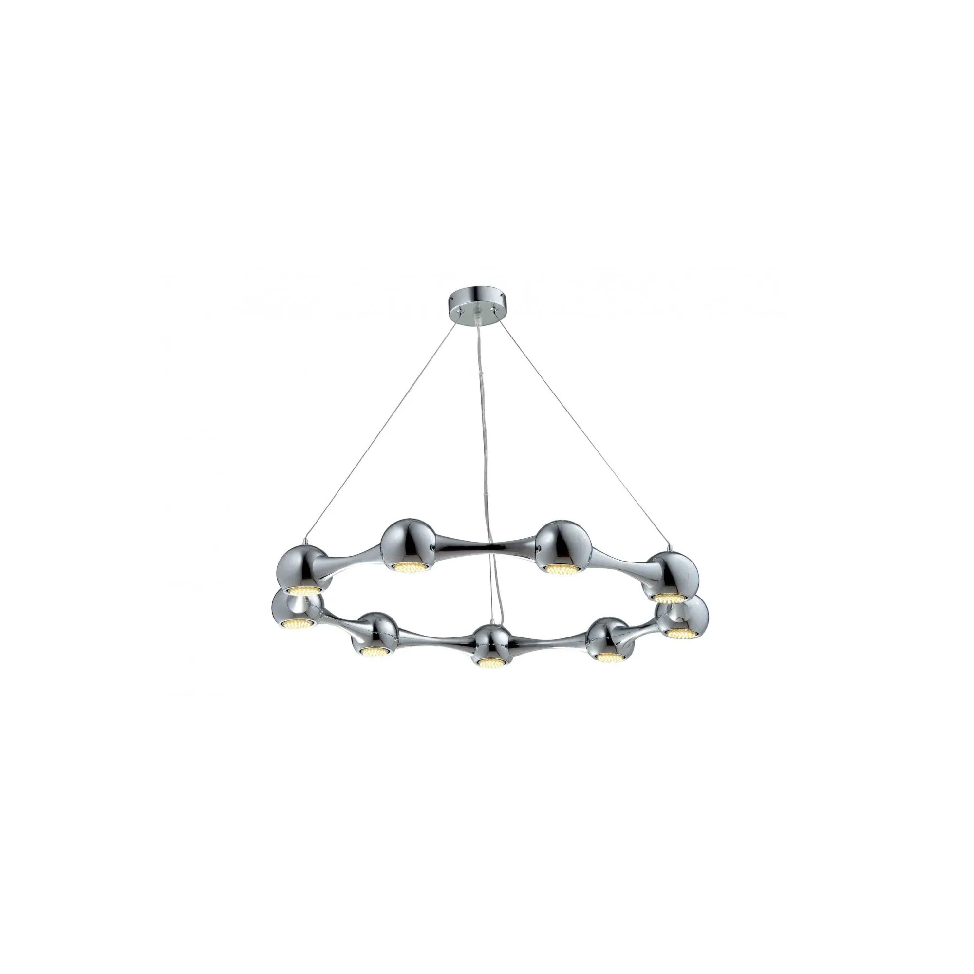 Perivale 3, 5, 6, 9, 12 Arm plus 5 Bar Pendant LED Light