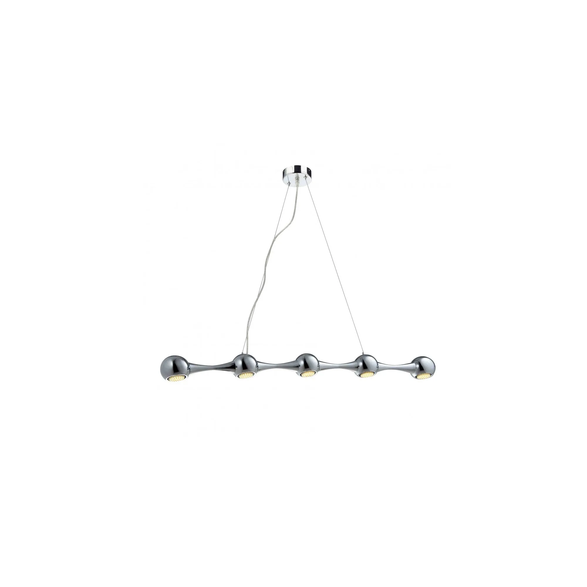 Perivale 3, 5, 6, 9, 12 Arm plus 5 Bar Pendant LED Light