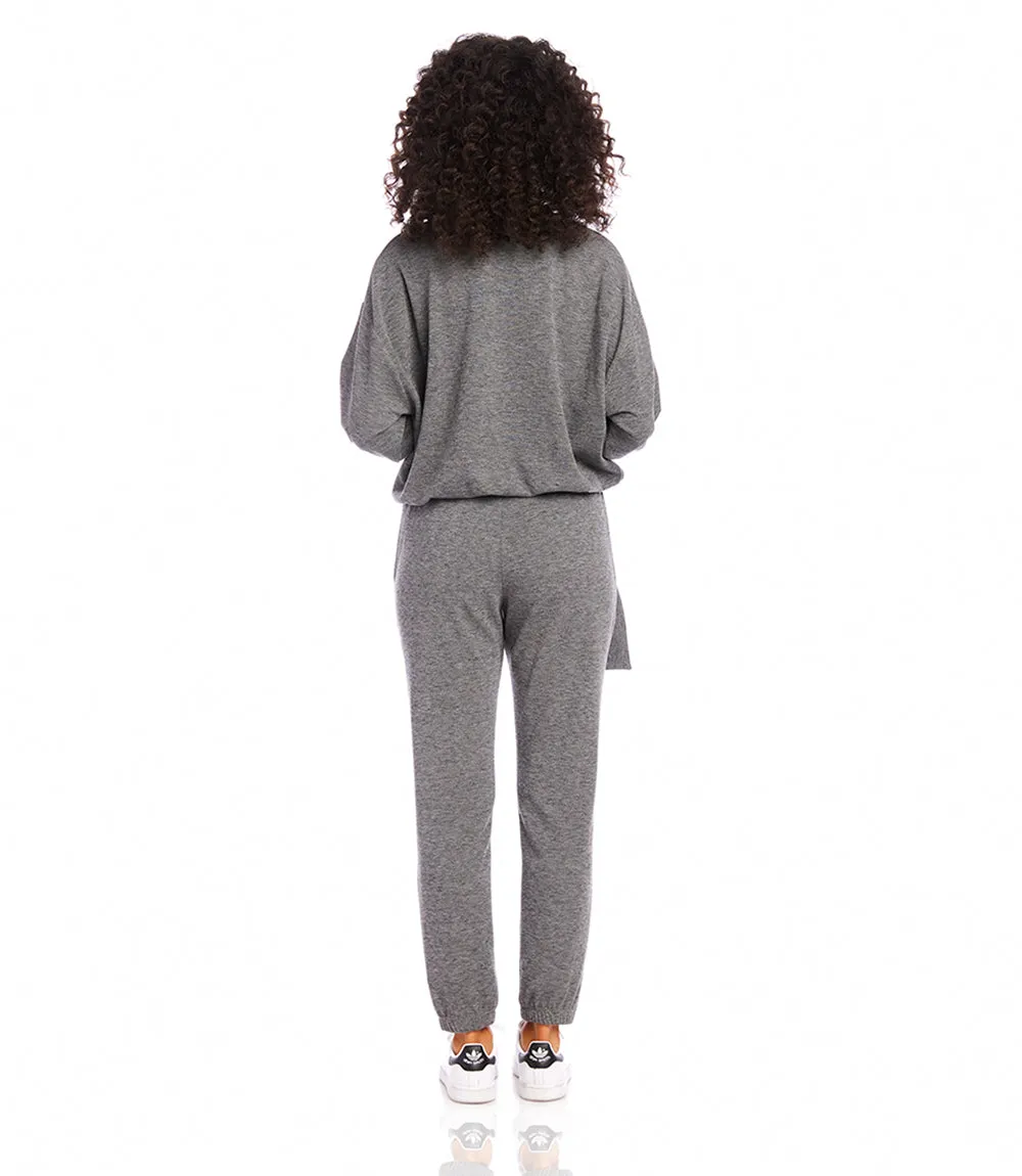 Petite Size Side Sweatshirt