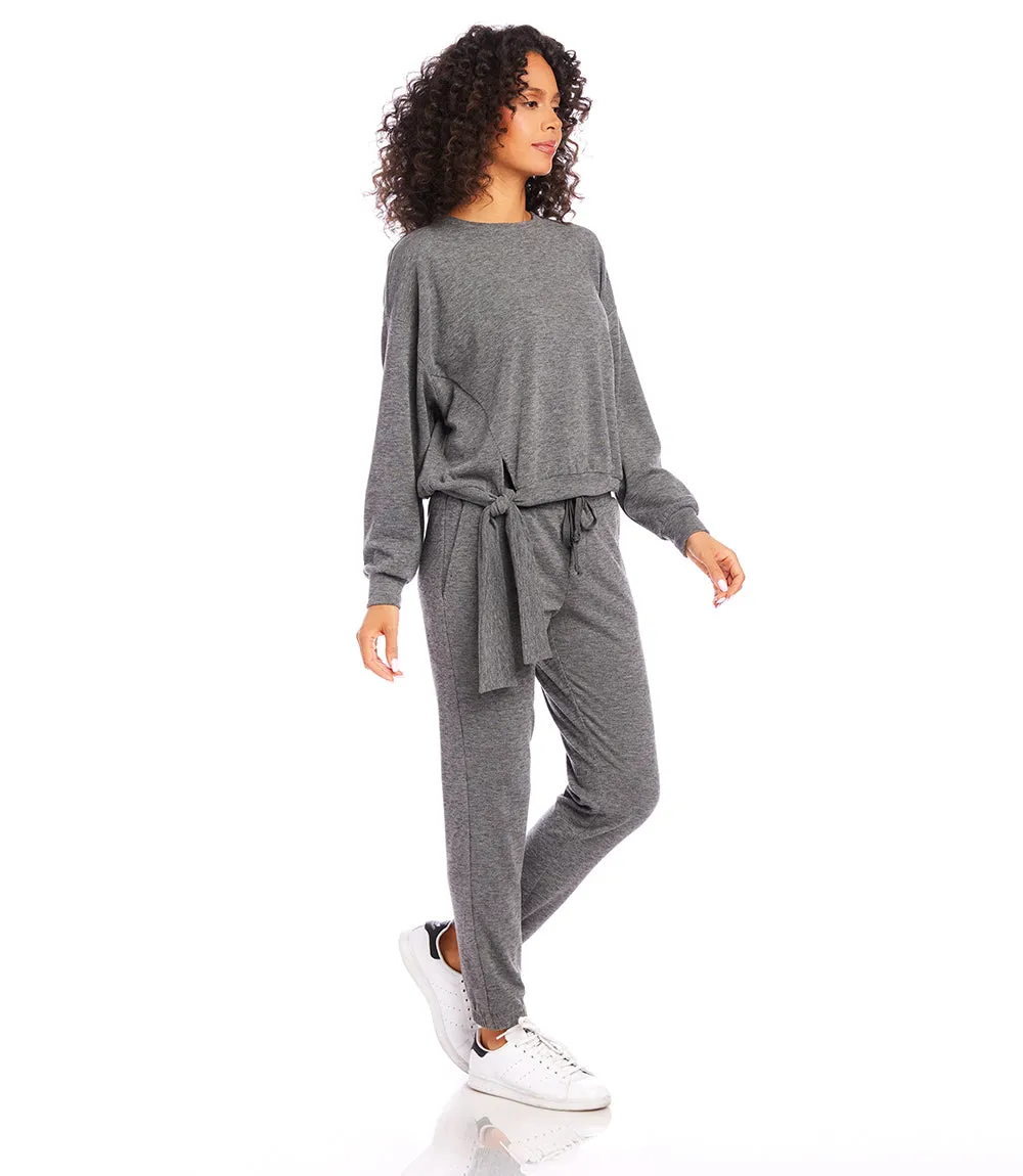 Petite Size Side Sweatshirt