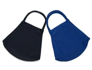 Pom Masks XL by Pomchies - Solid Black / Solid Navy (XLARGE)