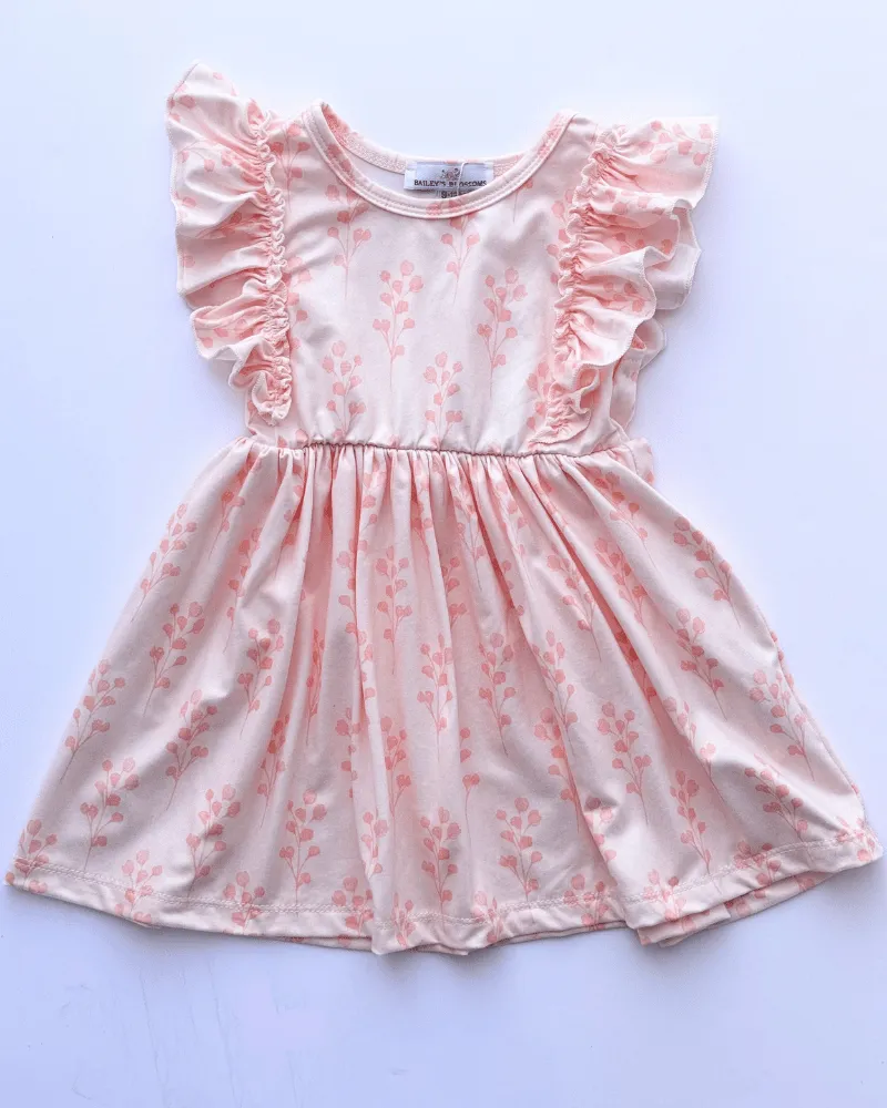 PREORDER! Zoey Ruffle Play Dress - Spring Blush Pink
