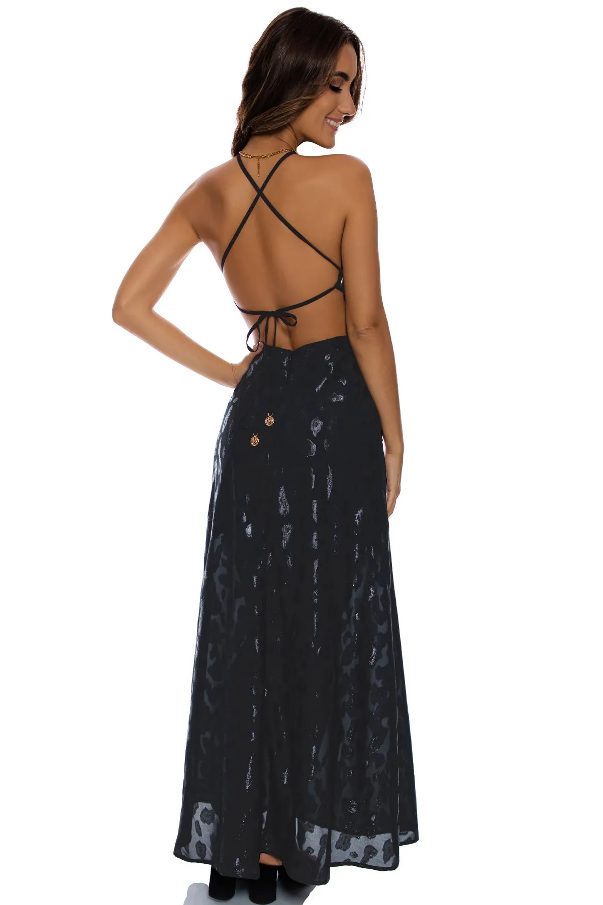 READY TO WEAR - Maxi Dress • Black Campaign