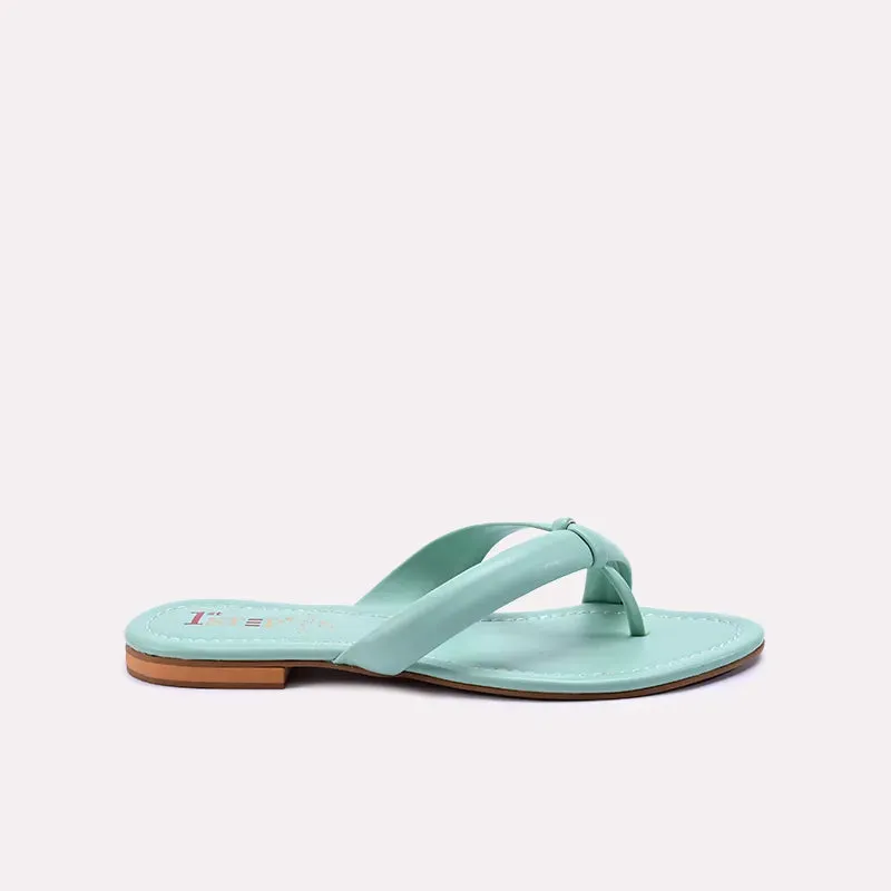 Reese Light Green Casual Slippers 0412547