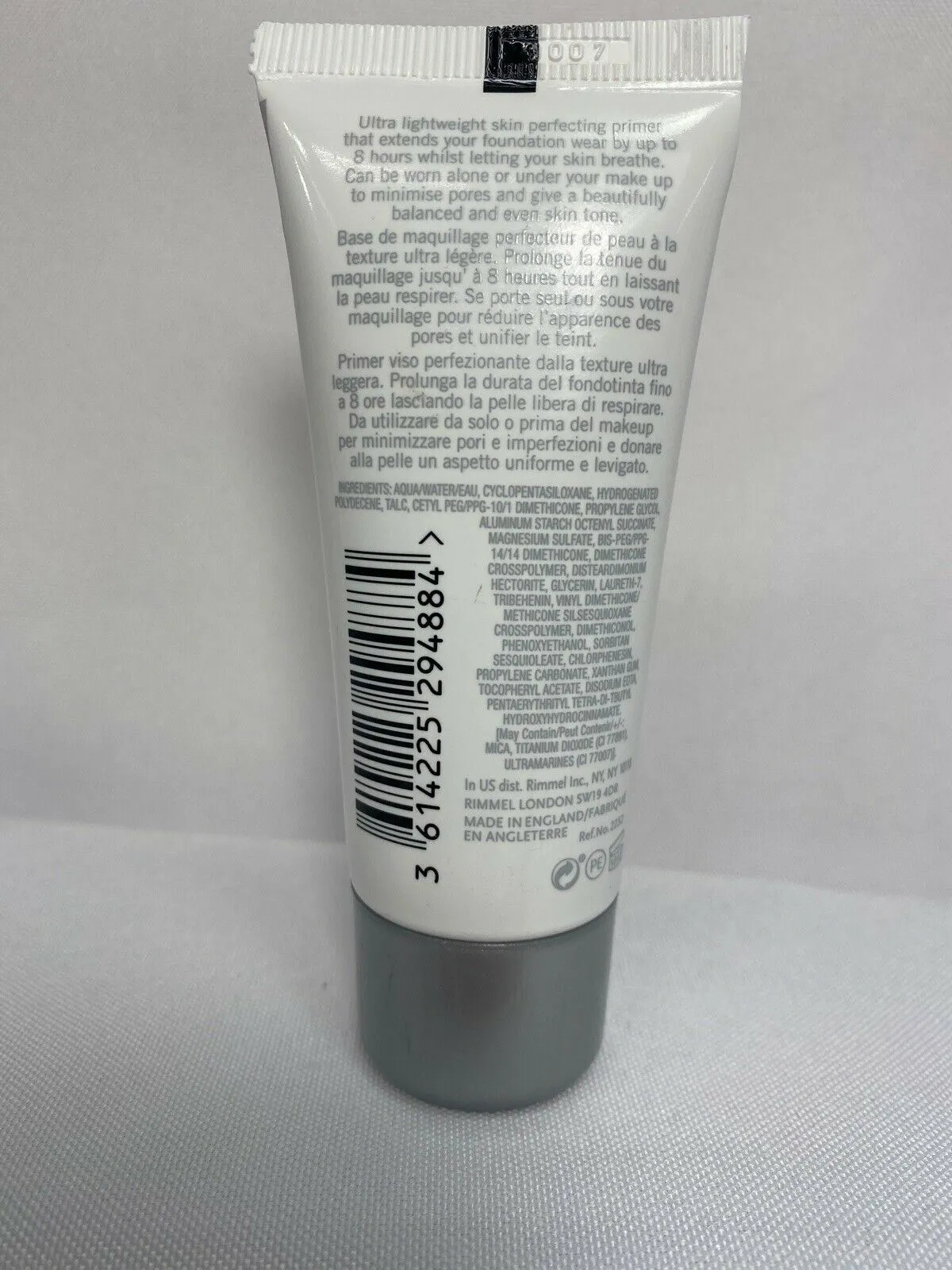 Rimmel Lasting Finish Breathable Primer, Clear 1 oz