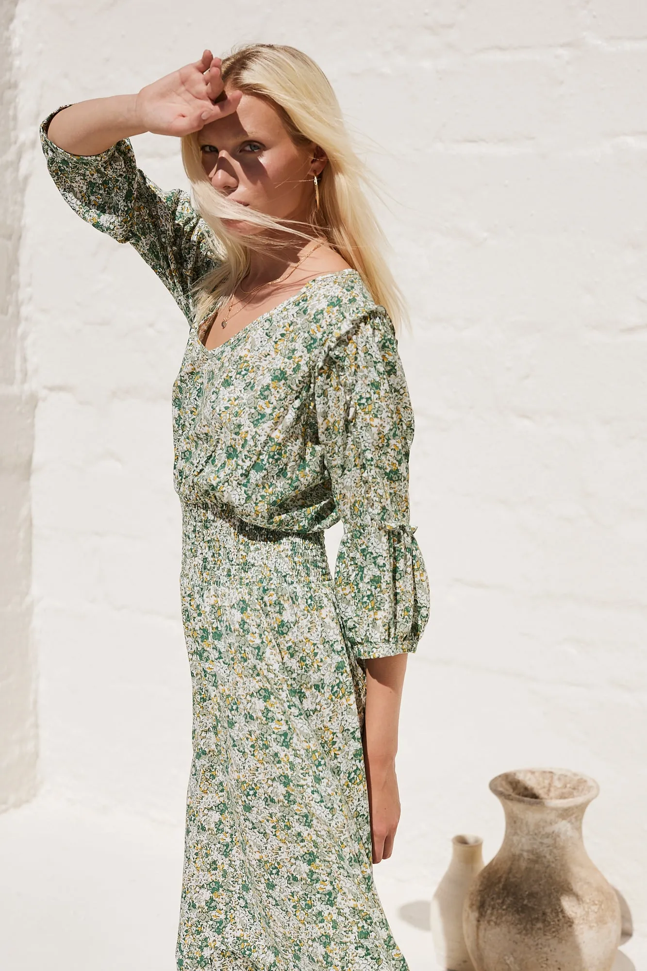 Sage Dress