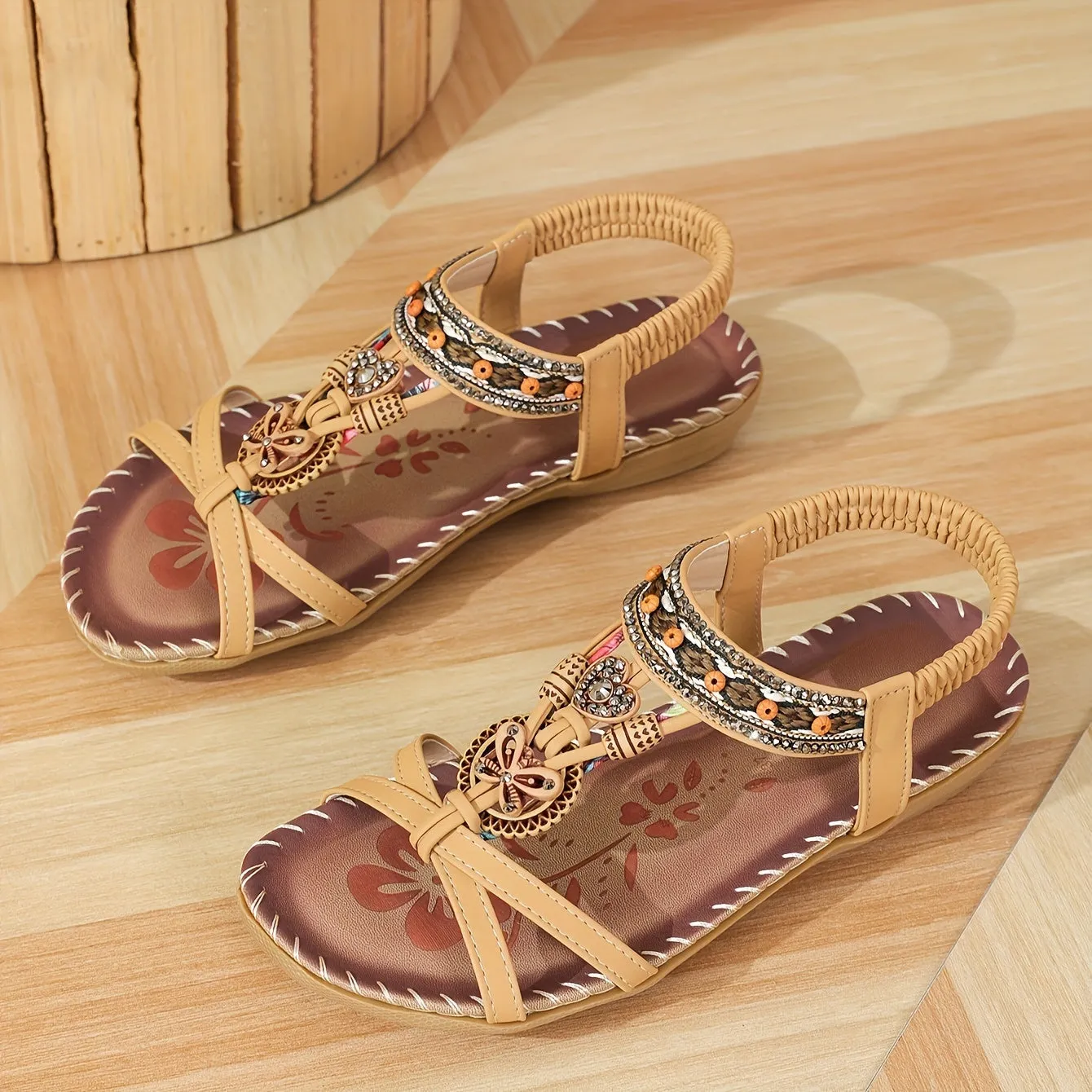 Serena - Boho Flat Sandals
