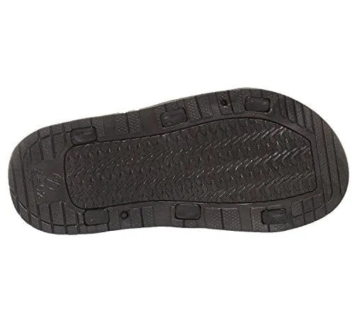 Skysole Boys Adjustable Strap Sandals, Black/Grey