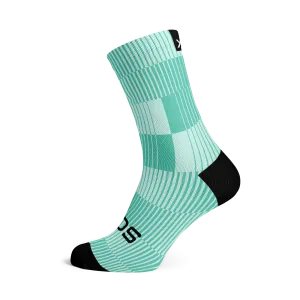 Slight Turquoise Socks