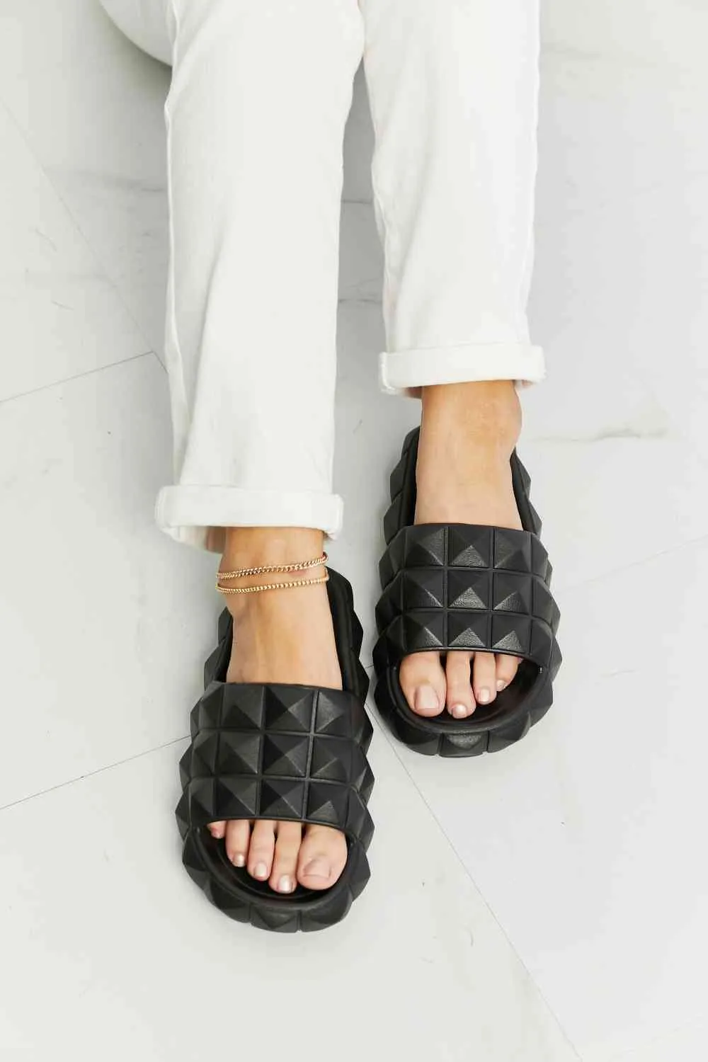 Stud Slide Sandal